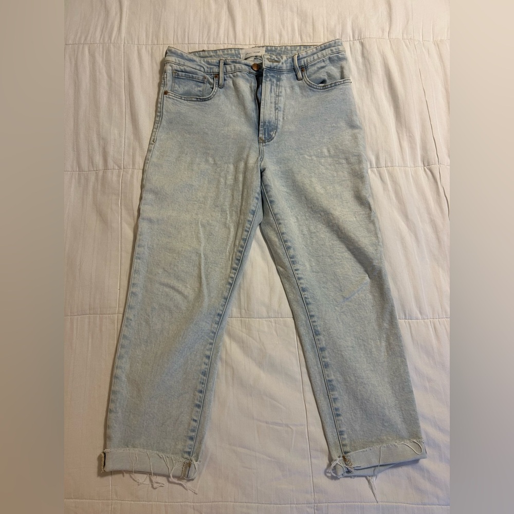 Dear John Light Wash Ankle Jeans